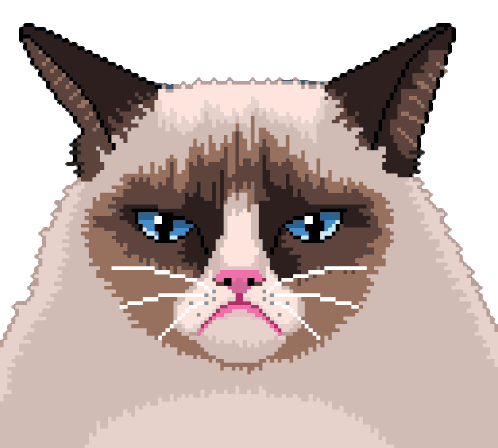Grumpy Cat Sticker - Grumpy Cat Angry - Discover & Share GIFs